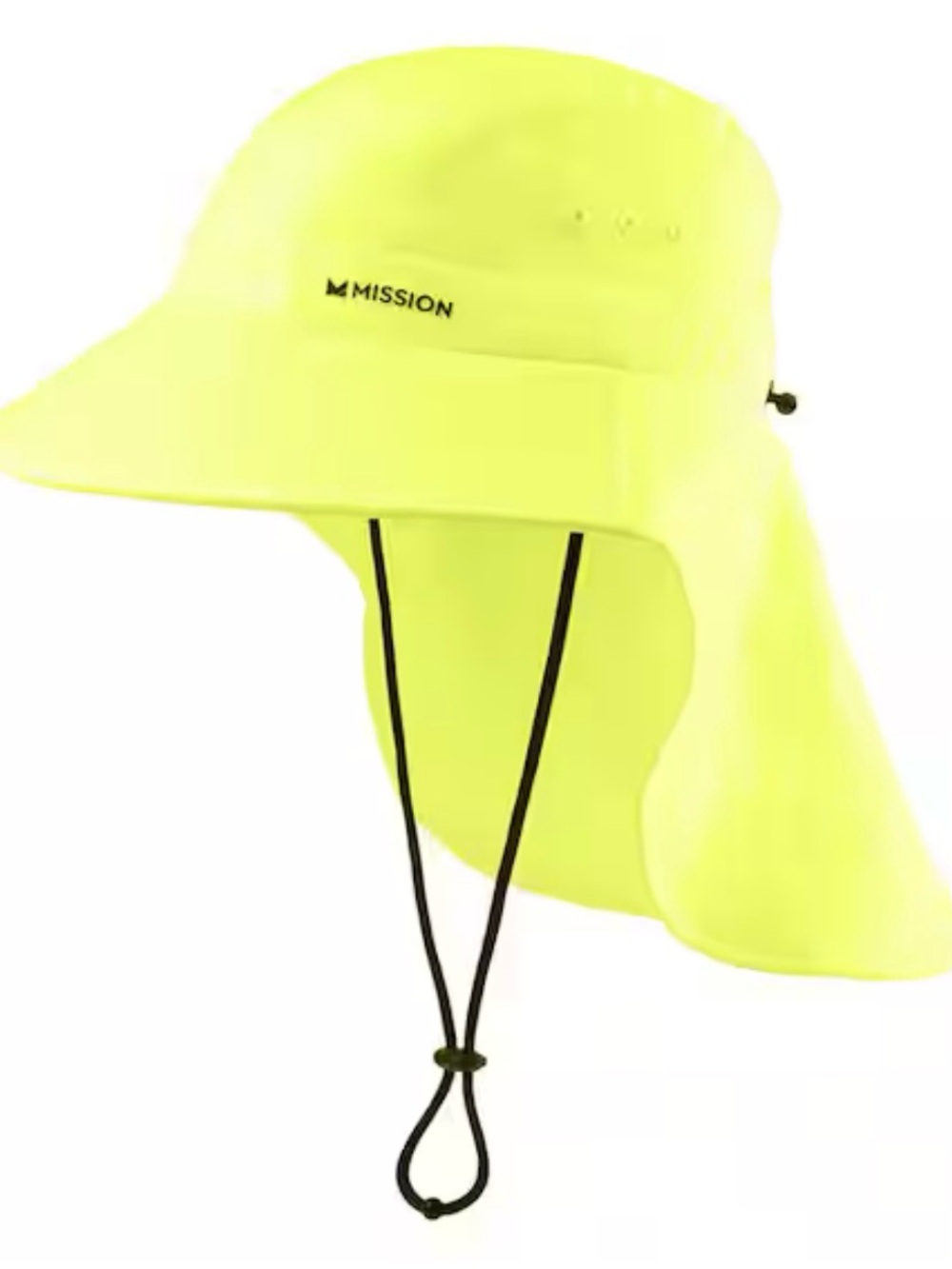 Mission Unisex One Size Fits Most Hi Vis Yellow Cooling Sun Protector Hat